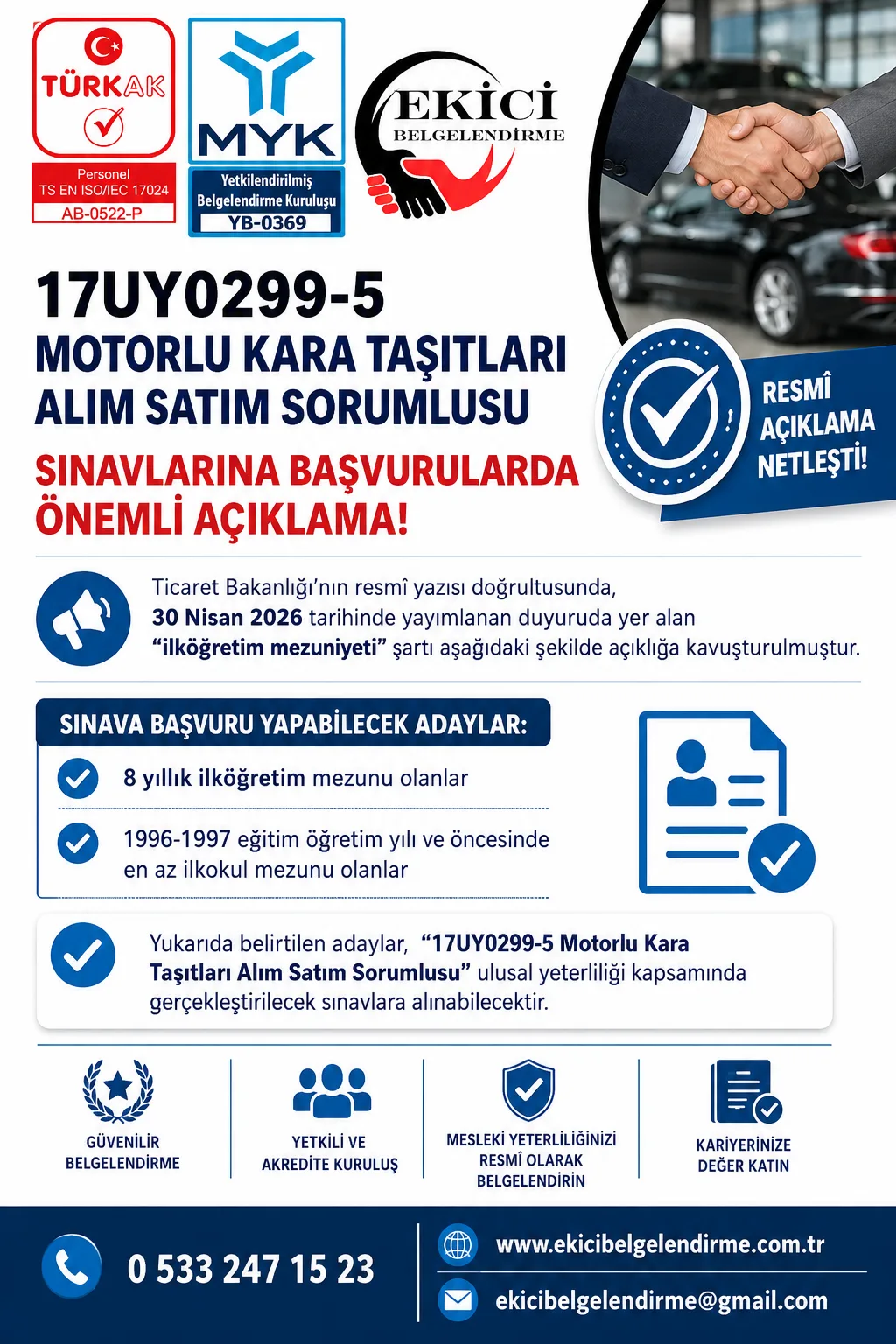 Galericilik mesleğinde mezuniyet şartı kaldırıldı!